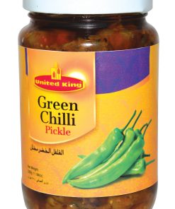 UNITED - GREEN CHILLI PICKLE 330G